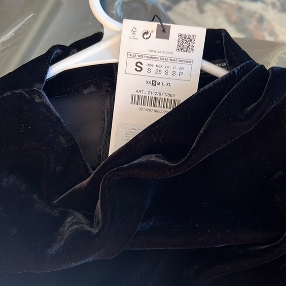 Zara black cocktail dress size S - Picture 4 of 4